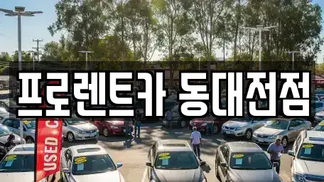 대전광역시 대덕구 중리동 렌트카 전문 프로렌트카 동대전점
