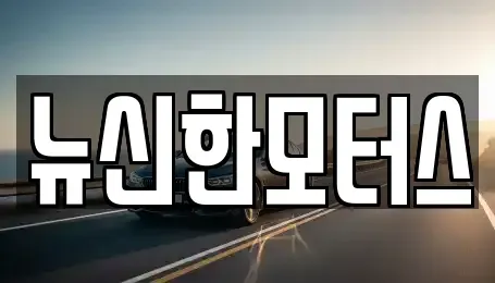 대전광역시 대덕구 중리동 중고차 전문 뉴신한모터스