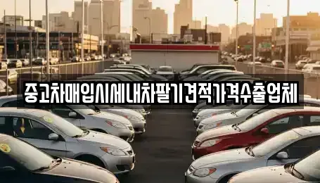 대전광역시 동구 인동 중고차매입 전문 중고차매입시세내차팔기견적가격수출업체