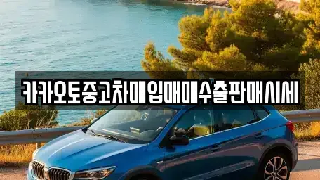 대전광역시 유성구 탑립동 중고차 전문 카카오토중고차매입매매수출판매시세