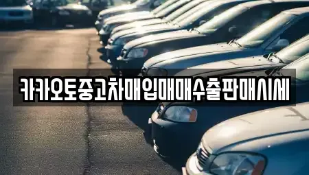 대전광역시 중구 중촌동 중고차매입 전문 카카오토중고차매입매매수출판매시세