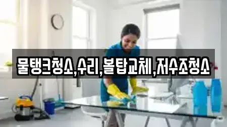 충남 청양군 남양면 근처 청소업체 5업체