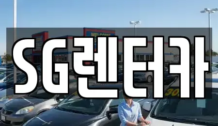부산 중구 대청동3가 렌트카 전문 SG렌터카