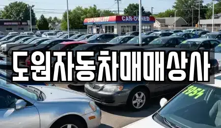 부산광역시 강서구 녹산동 중고차매매 전문 도원자동차매매상사