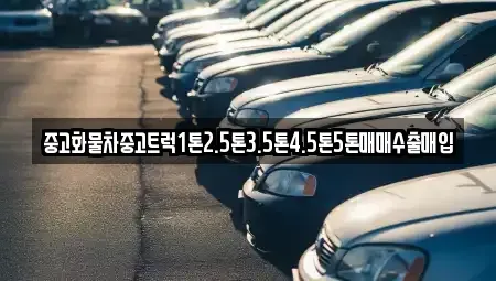 부산광역시 강서구 녹산동 중고차매입 전문 중고화물차중고트럭1톤2.5톤3.5톤4.5톤5톤매매수출매입