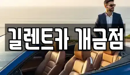 부산광역시 사상구 주례동 렌트카 전문 길렌트카 개금점