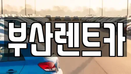 부산광역시 사상구 주례동 렌트카 전문 부산렌트카