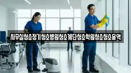 사무실청소정기청소병원청소계단청소학원청소청소용역