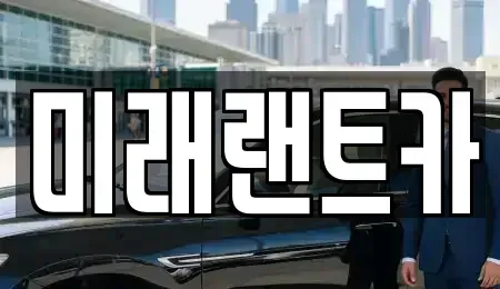 서울 강남구 압구정동 렌트카 전문 미래랜트카