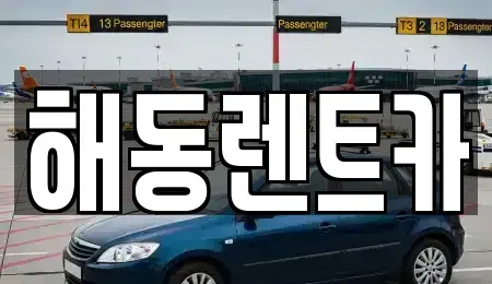 서울 구로구 가리봉동 렌트카 전문 해동렌트카