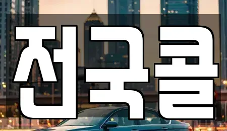 서울 구로구 항동 렌트카 전문 전국콜