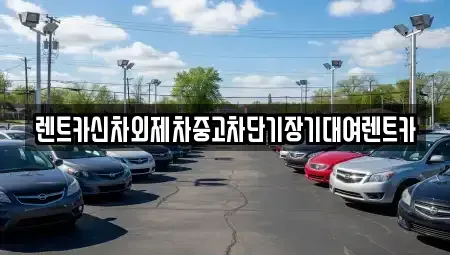 서울 서대문구 미근동 단기렌트카 전문 렌트카신차외제차중고차단기장기대여렌트카