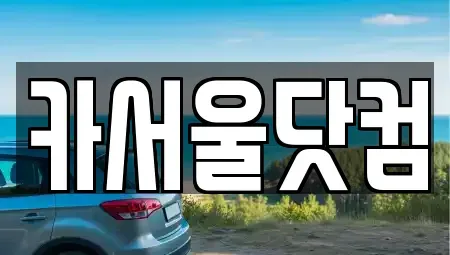 서울 성동구 용답동 중고차 전문 카서울닷컴