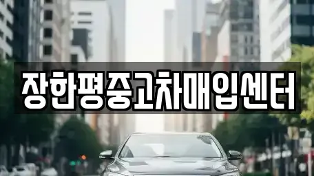 서울 성동구 용답동 중고차매입 전문 장한평중고차매입센터
