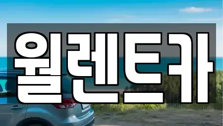 서울 영등포구 영등포동6가 렌트카 전문 월렌트카