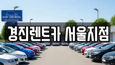 서울특별시 강남구 세곡동 렌트카 전문 경진렌트카 서울지점