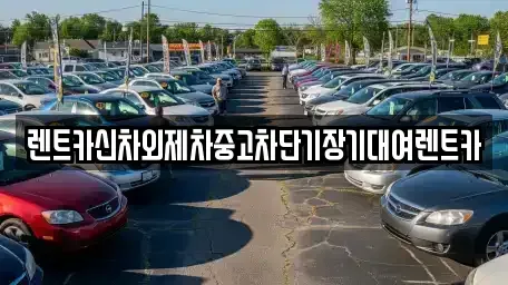 서울특별시 동작구 신대방동 단기렌트카 전문 렌트카신차외제차중고차단기장기대여렌트카