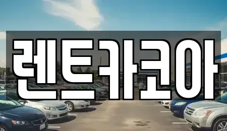 서울특별시 성동구 하왕십리동 렌트카 전문 렌트카코아