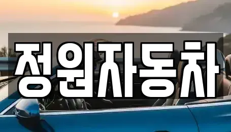 서울특별시 성동구 하왕십리동 중고차매매 전문 정원자동차