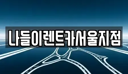 서울특별시 성북구 동선동5가 렌트카 전문 나들이렌트카서울지점