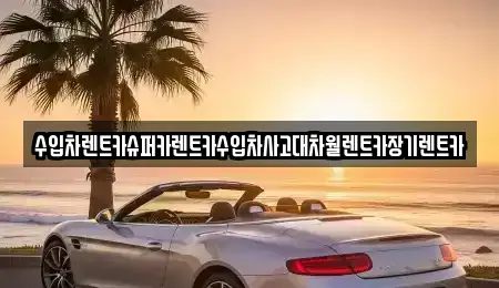 서울특별시 용산구 동빙고동 장기렌트카 전문 수입차렌트카슈퍼카렌트카수입차사고대차월렌트카장기렌트카
