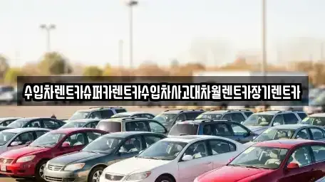 서울특별시 용산구 용산동5가 장기렌트카 전문 수입차렌트카슈퍼카렌트카수입차사고대차월렌트카장기렌트카