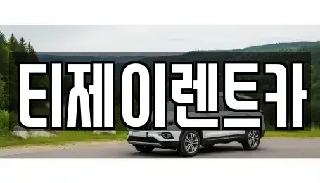 서울특별시 종로구 교북동 렌트카 전문 티제이렌트카