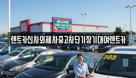 서울특별시 종로구 행촌동 단기렌트카 전문 렌트카신차외제차중고차단기장기대여렌트카