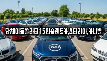 서울특별시 중구 초동 렌트카 전문 단체이동쏠라티15인승렌트카,스타리아,카니발