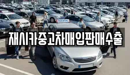 서울특별시 중랑구 중고차매입 전문 재시카중고차매입판매수출