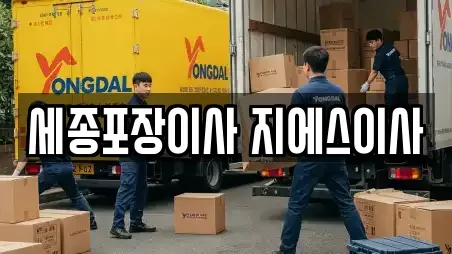 세종포장이사 지에스이사