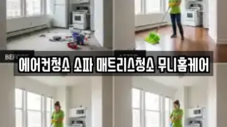 에어컨청소 소파 매트리스청소 무니홈케어