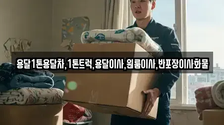 용달1톤용달차,1톤트럭,용달이사,원룸이사,반포장이사화물