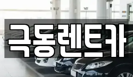 울산광역시 남구 매암동 렌트카 전문 극동렌트카