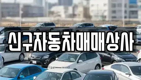 울산광역시 남구 매암동 중고차매매 전문 신구자동차매매상사