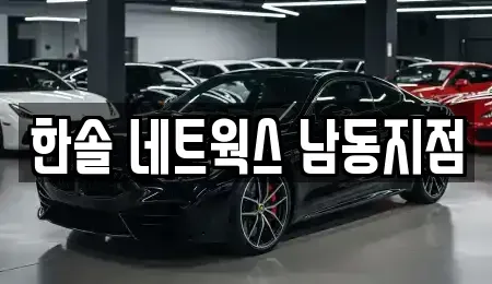 인천 서구 가좌동 렌트카 전문 한솔 네트웍스 남동지점