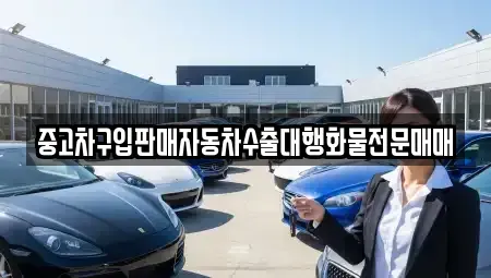 인천 중구 내동 중고차매매 전문 중고차구입판매자동차수출대행화물전문매매
