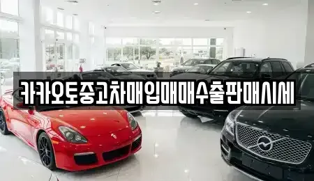 인천광역시 남동구 수산동 중고차매입 전문 카카오토중고차매입매매수출판매시세