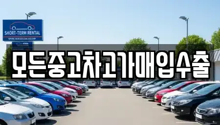 인천광역시 동구 금곡동 중고차 전문 모든중고차고가매입수출