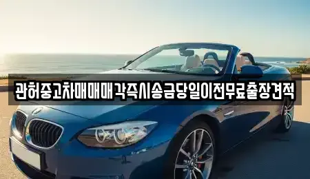 인천광역시 동구 금곡동 중고차매매 전문 관허중고차매매매각즉시송금당일이전무료출장견적