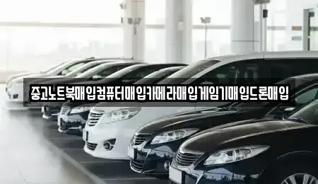인천광역시 동구 금곡동 중고차매입 전문 중고노트북매입컴퓨터매입카메라매입게임기매입드론매입