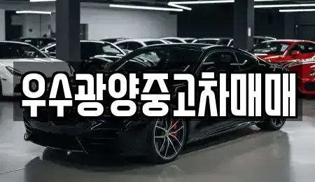 전남 광양시 중고차매매 전문 우수광양중고차매매