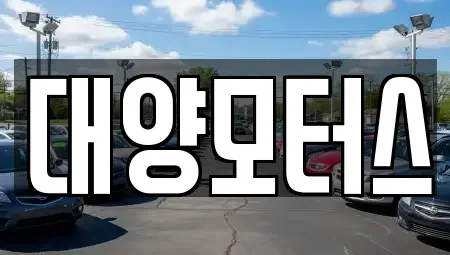 전남 나주시 운곡동 중고차 전문 대양모터스