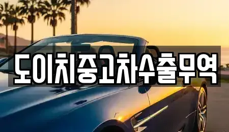 전남 목포시 경동1가 중고차매매 전문 도이치중고차수출무역
