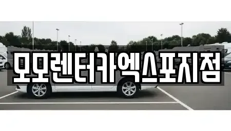 전남 여수시 고소동 렌트카 전문 모모렌터카엑스포지점