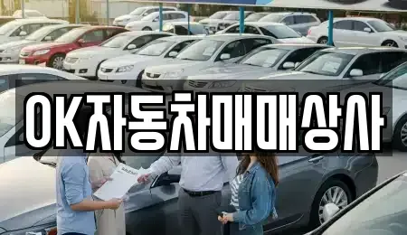 전남 여수시 국동 중고차 전문 OK자동차매매상사