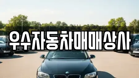 전남 여수시 중고차 전문 우수자동차매매상사