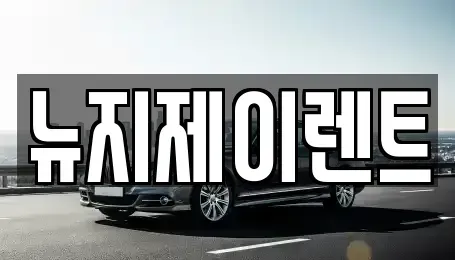 전남 화순군 동면 렌트카 전문 뉴지제이렌트