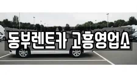 전라남도 고흥군 고흥읍 렌트카,단기렌트카,장기렌트카,중고차,중고차매매,중고차매입