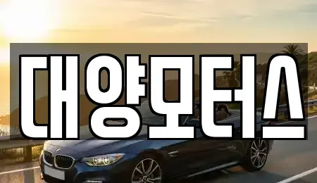 전라남도 나주시 금계동 중고차매매 전문 대양모터스